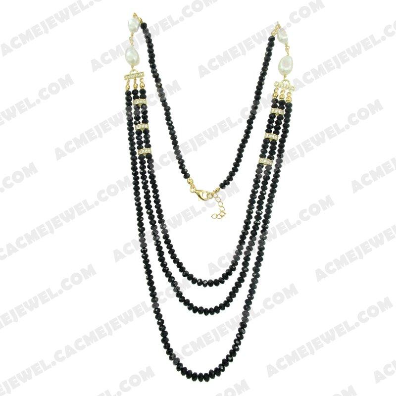 Necklace Silver / Brass  Gold plating Necklace Silver / Brass  Gold plating
