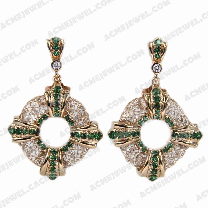 Earrings 925 Sterling Silver  Rose gold  Earrings 925 Sterling Silver  Rose gold