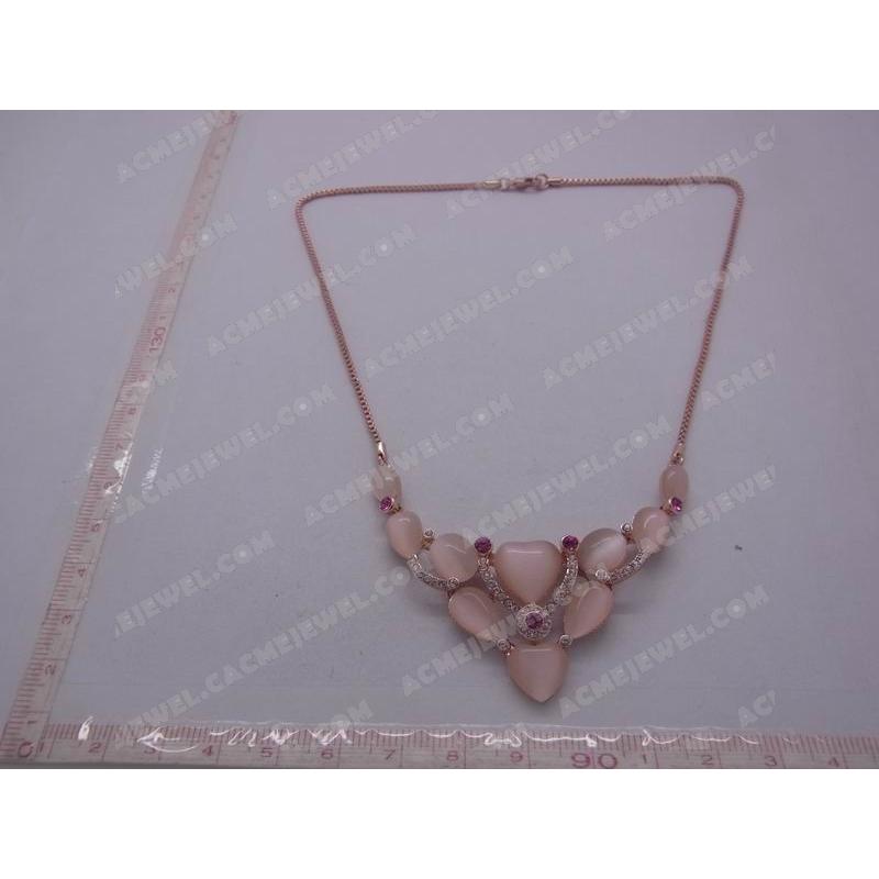 Fashion Jewellery Alloy  Rose gold plating