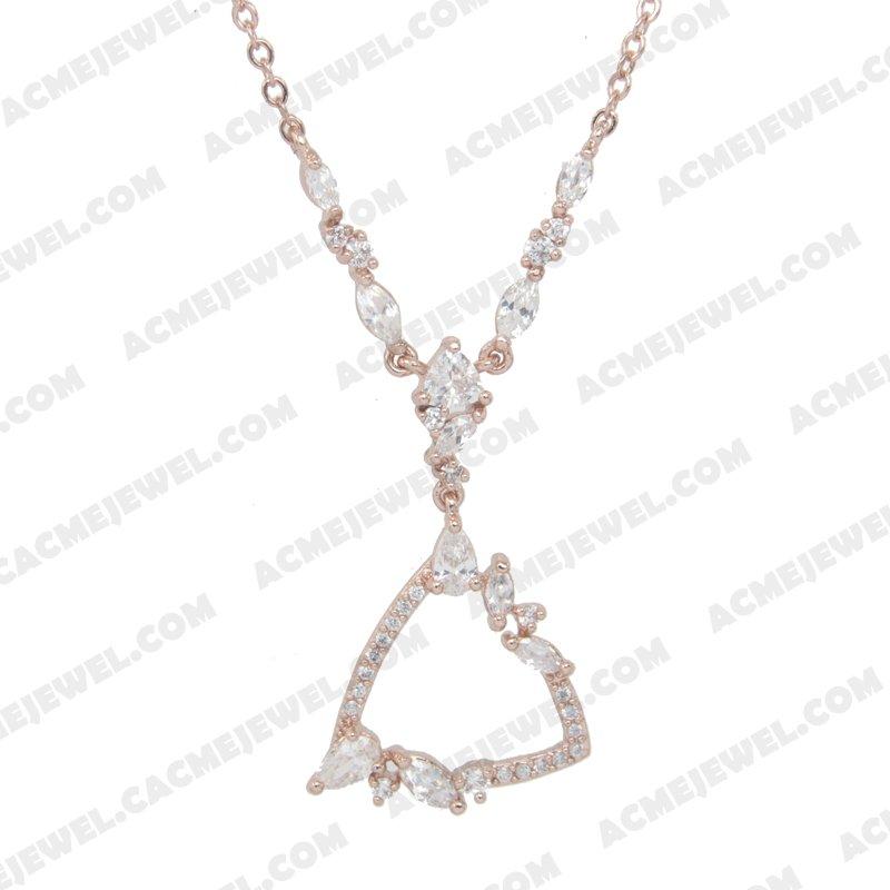Necklace 925 Sterling Silver  Rose gold  Necklace 925 Sterling Silver  Rose gold