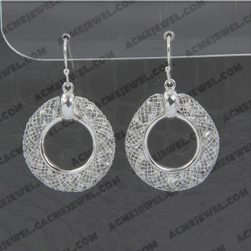 Earrings 925 Sterling Silver  Silver + E-coating Earrings 925 Sterling Silver  Silver + E-coating