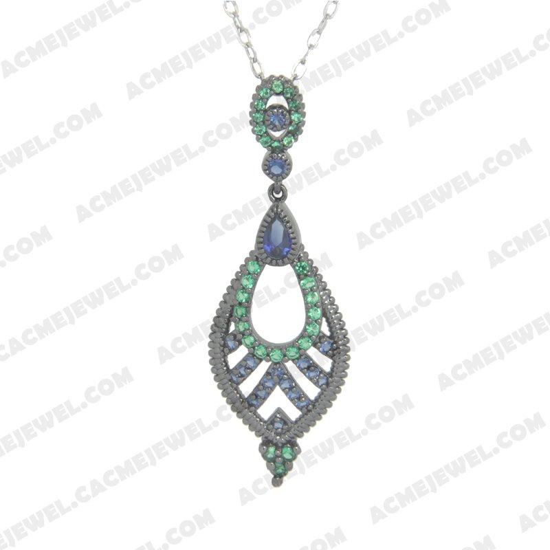 Pendants 925 Sterling Silver  Black rhodium 