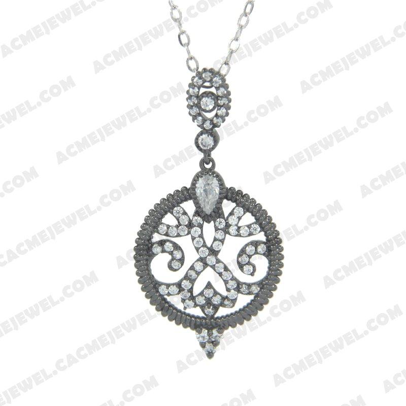 Pendants 925 Sterling Silver  Black rhodium  Pendants 925 Sterling Silver  Black rhodium