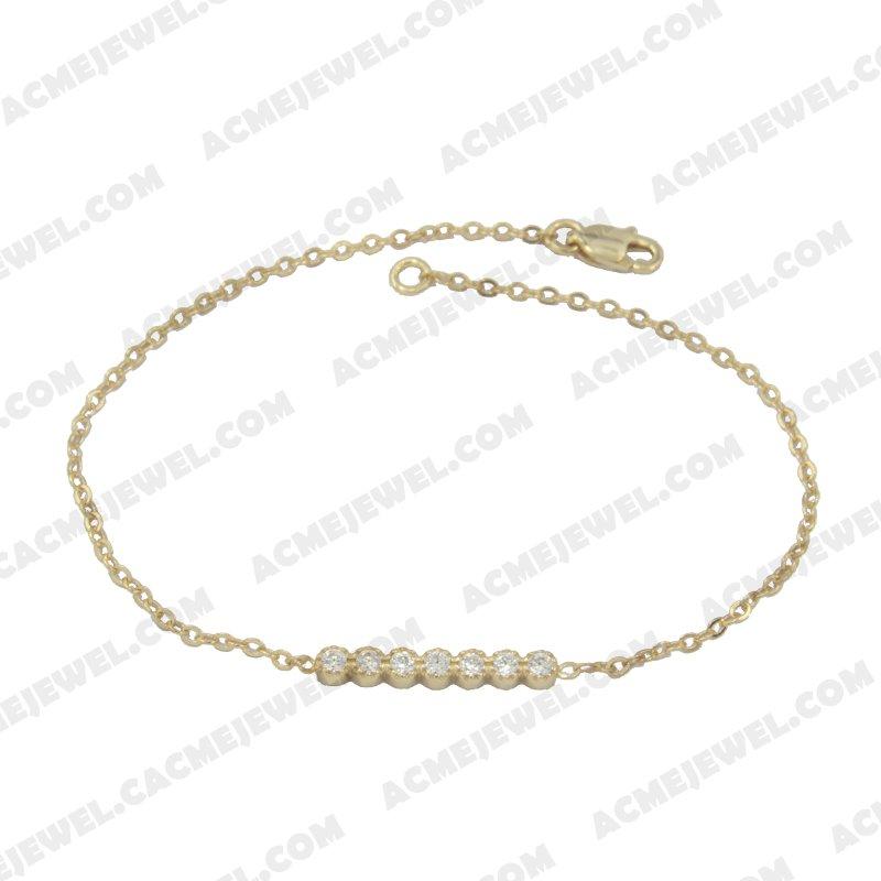 Bracelets & Bangles 925 sterling silver   Gold 