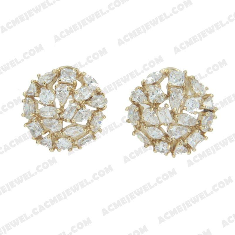 Earrings 925 sterling silver   Gold  Earrings 925 sterling silver   Gold