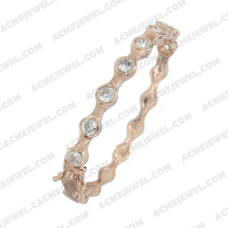 Bracelets & Bangles 925 sterling silver   Rose gold (brushed finishing)