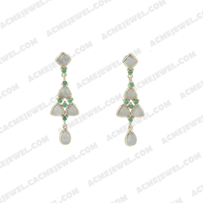 Earrings 925 sterling silver   Gold  Earrings 925 sterling silver   Gold