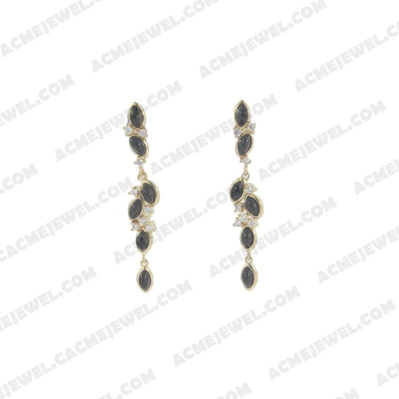 Earrings 925 sterling silver   Gold  Earrings 925 sterling silver   Gold