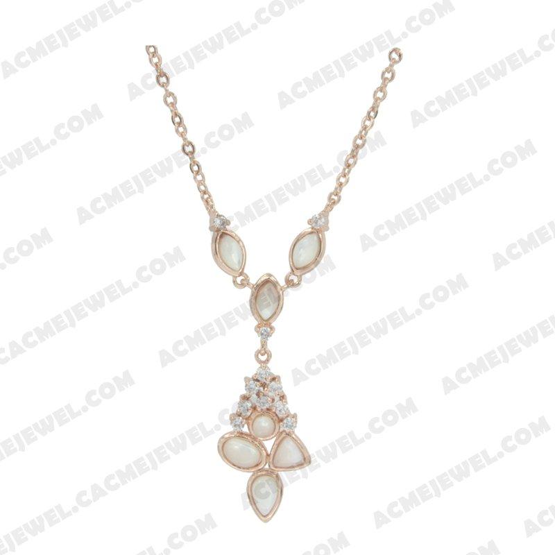 Necklace 925 sterling silver   Rose gold  Necklace 925 sterling silver   Rose gold