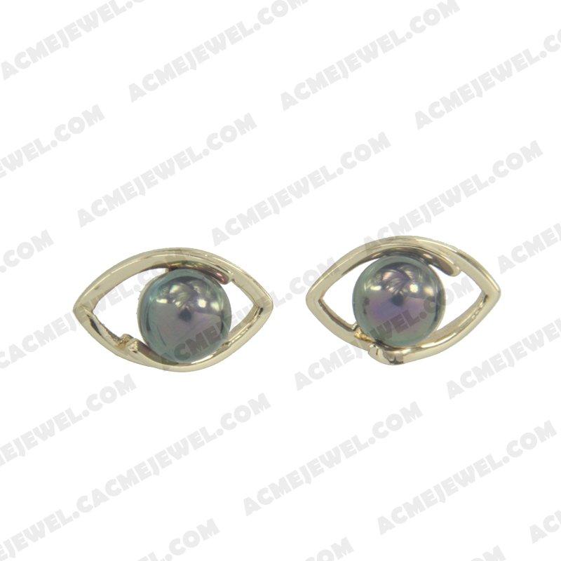 Earrings 925 sterling silver   Gold 