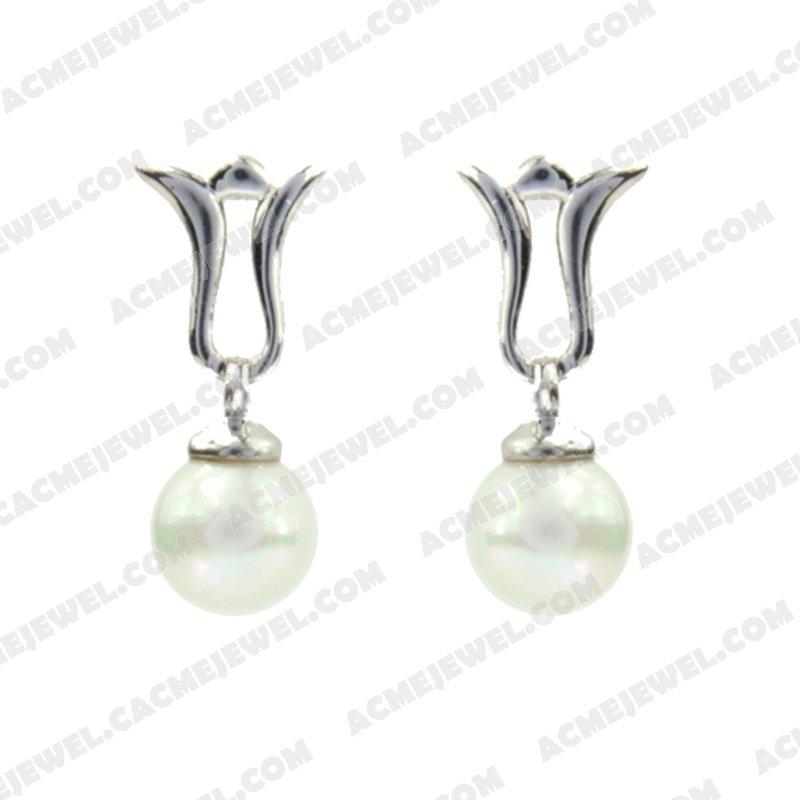 Earrings 925 sterling silver   Rhodium  Earrings 925 sterling silver   Rhodium