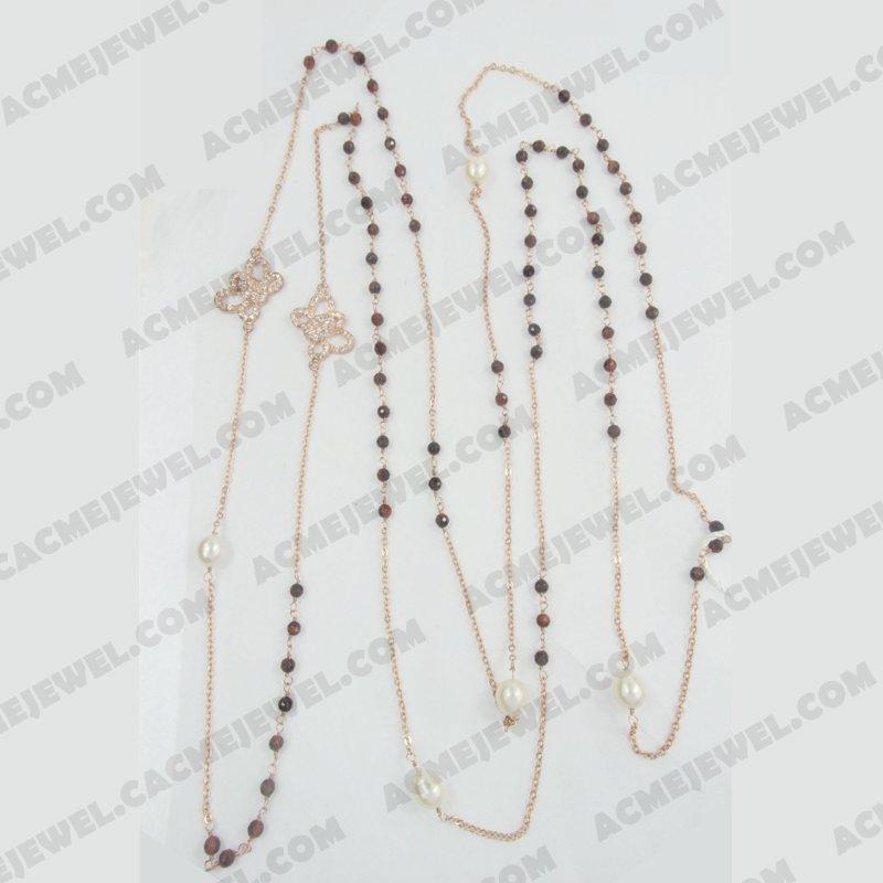 Necklace 925 sterling silver   Rose gold  Necklace 925 sterling silver   Rose gold