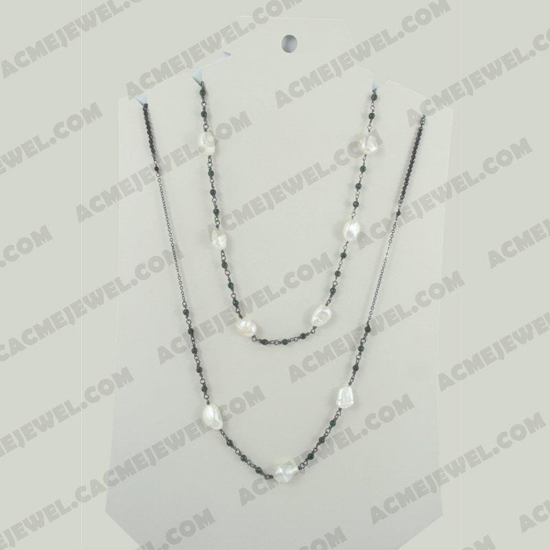 Necklace 925 sterling silver   Black rhodium  Necklace 925 sterling silver   Black rhodium