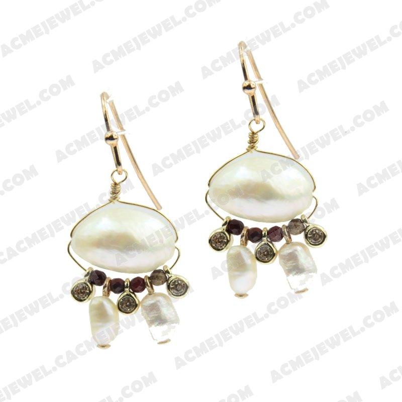 Earrings 925 sterling silver   Gold  Earrings 925 sterling silver   Gold