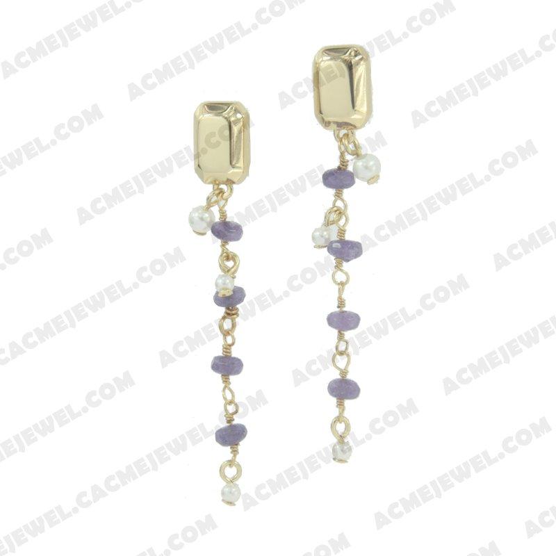 Earrings 925 sterling silver   Gold  Earrings 925 sterling silver   Gold