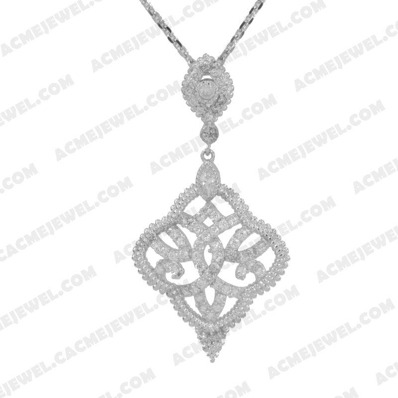Pendants 925 sterling silver  White Rhodium  Pendants 925 sterling silver  White Rhodium