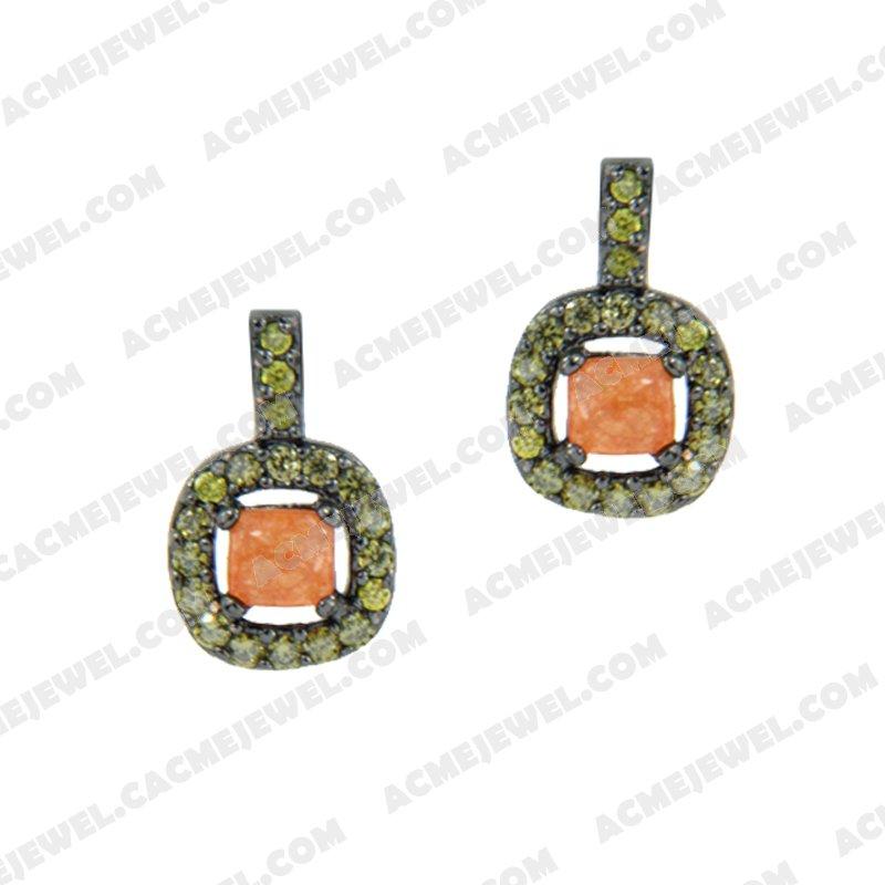 Earrings 925 Sterling Silver  Black rhodium Earrings 925 Sterling Silver  Black rhodium