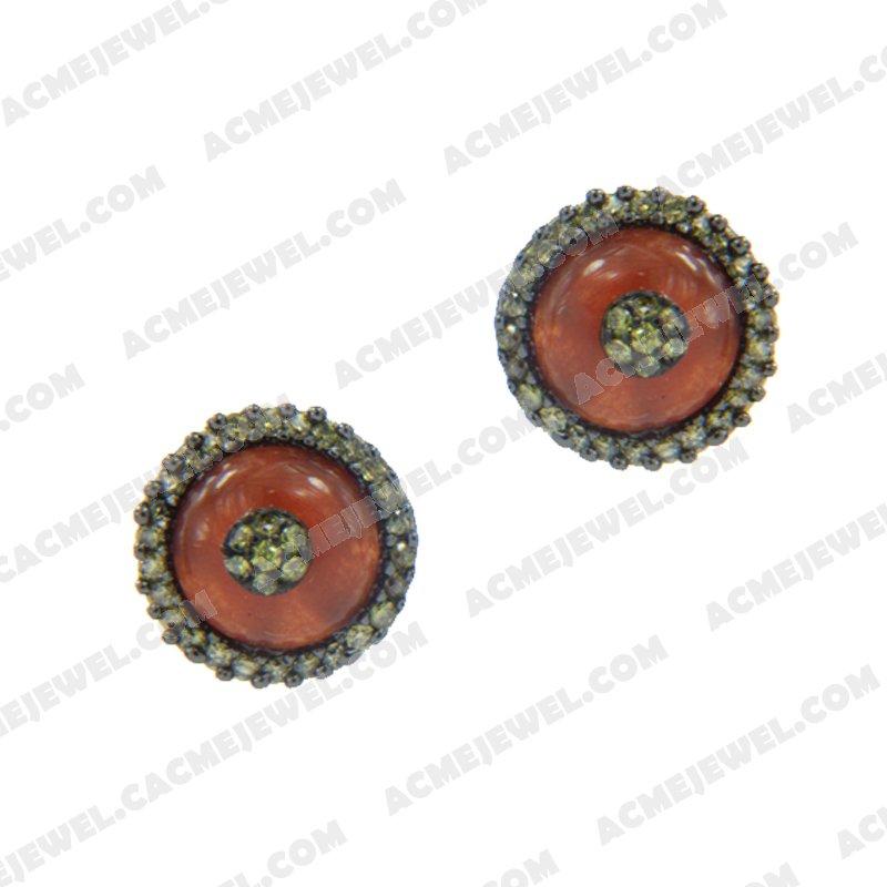 Earrings 925 Sterling Silver  Black rhodium Earrings 925 Sterling Silver  Black rhodium