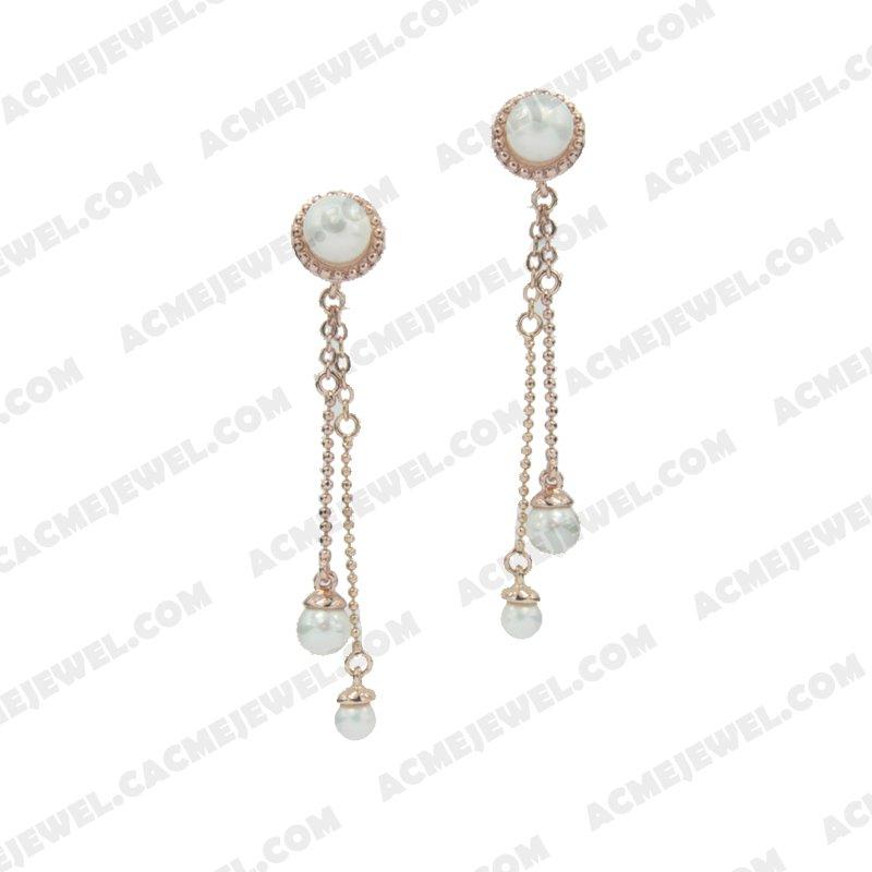Earrings 925 Sterling Silver  Rose gold Earrings 925 Sterling Silver  Rose gold