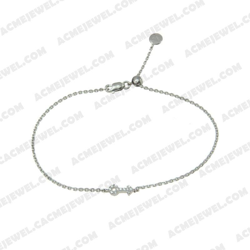 Bracelets & Bangles 925 Sterling Silver  Rhodium