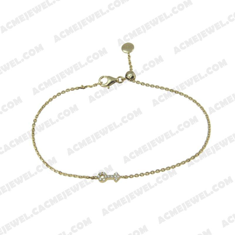 Bracelets & Bangles 925 Sterling Silver  Gold Bracelets & Bangles 925 Sterling Silver  Gold