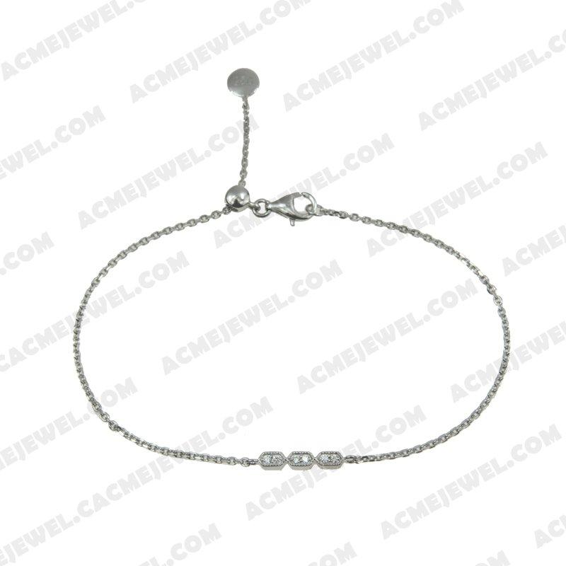 Bracelets & Bangles 925 Sterling Silver  Rhodium Bracelets & Bangles 925 Sterling Silver  Rhodium