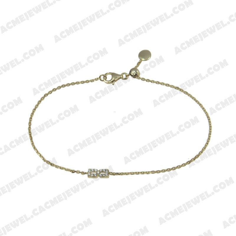 Bracelets & Bangles 925 Sterling Silver  Gold Bracelets & Bangles 925 Sterling Silver  Gold