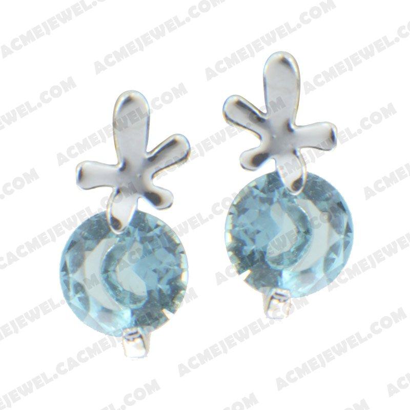 Earrings 925 sterling silver   Rhodium  Earrings 925 sterling silver   Rhodium