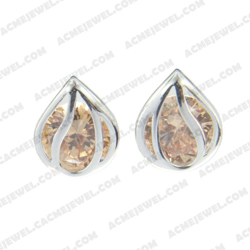 Earrings 925 sterling silver   Rhodium  Earrings 925 sterling silver   Rhodium