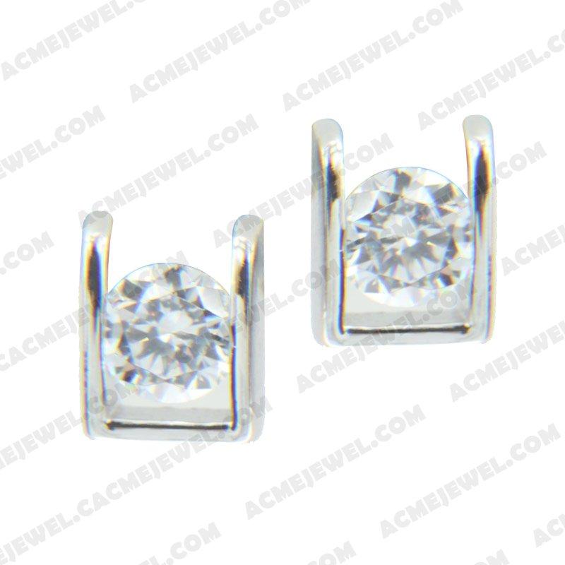 Earrings 925 sterling silver   Rhodium  Earrings 925 sterling silver   Rhodium