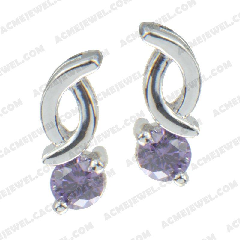 Earrings 925 sterling silver   Rhodium  Earrings 925 sterling silver   Rhodium