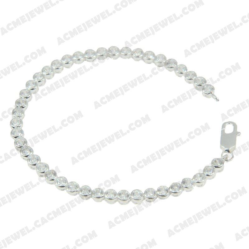 Bracelets & Bangles 925 Sterling Silver  Rhodium