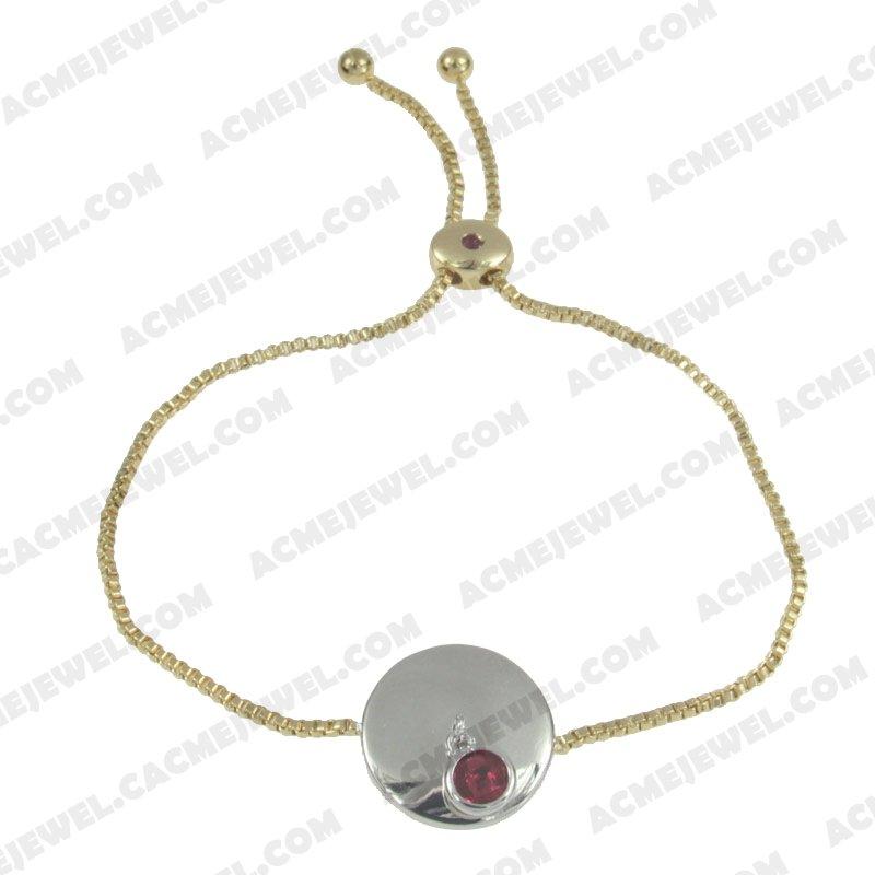 Bracelets & Bangles 925 sterling silver  2-tone Gold and rhodium Bracelets & Bangles 925 sterling silver  2-tone Gold and rhodium